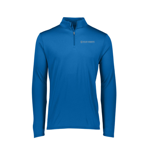 [FTLQFLRY-FAXS-LOGO2] Decker Women's Flex-Lite 1/4 Zip Shirt (Female Adult XS, Royal, Logo 2)